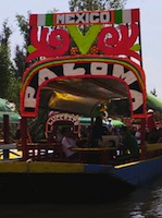 'Boats in Mexico City